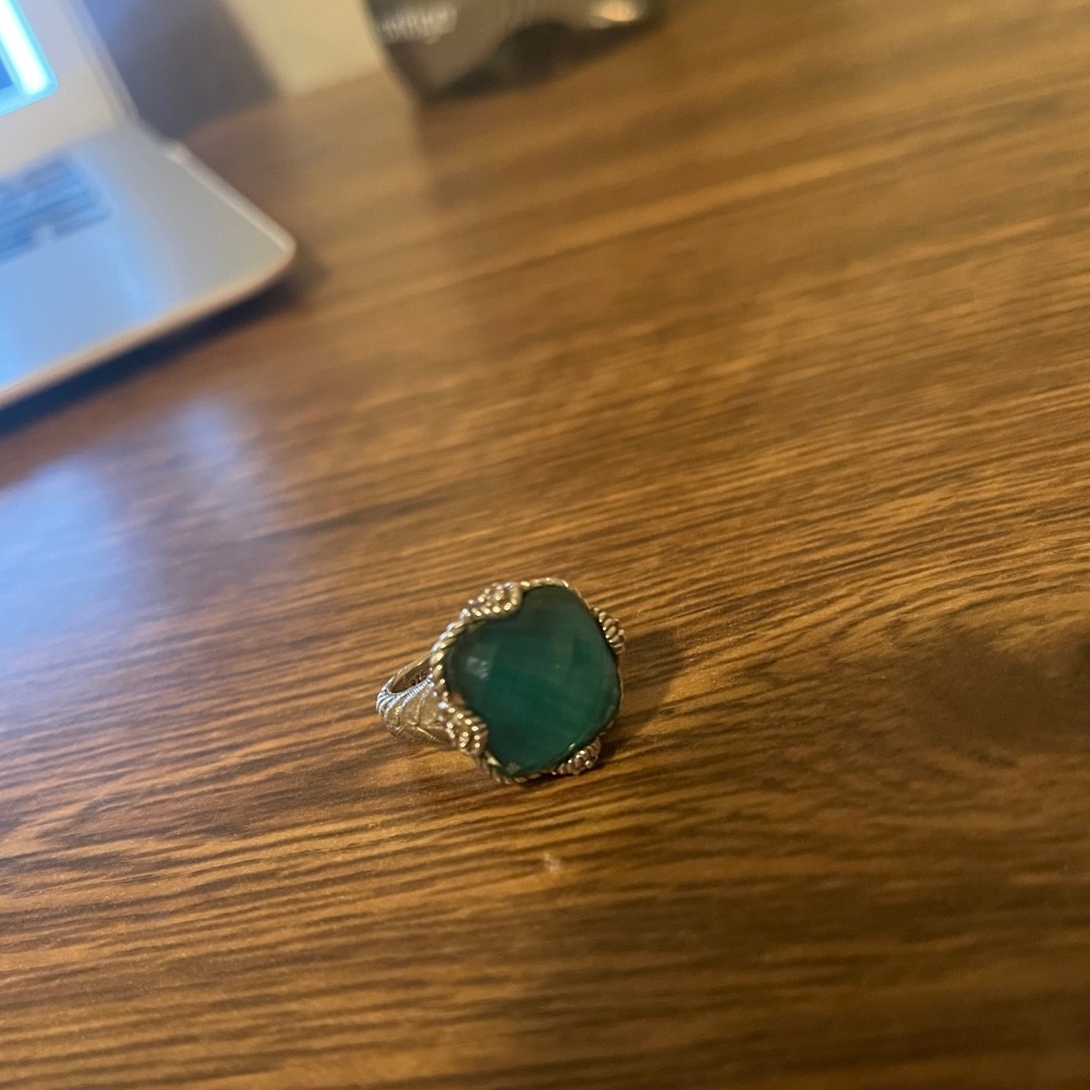 ✨JUDITH RIPKA GREEN GODDESS RING✨ - Picture 4 of 4